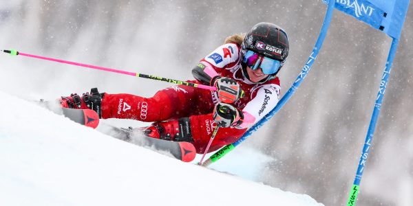 MONT-TREMBLANT,CANADA,06.DEC.25 - ALPINE SKIING - FIS World Cup, ladies, giant slalom. Image shows  Nina Astner (AUT). Photo: GEPA pictures/ Matic Klansek