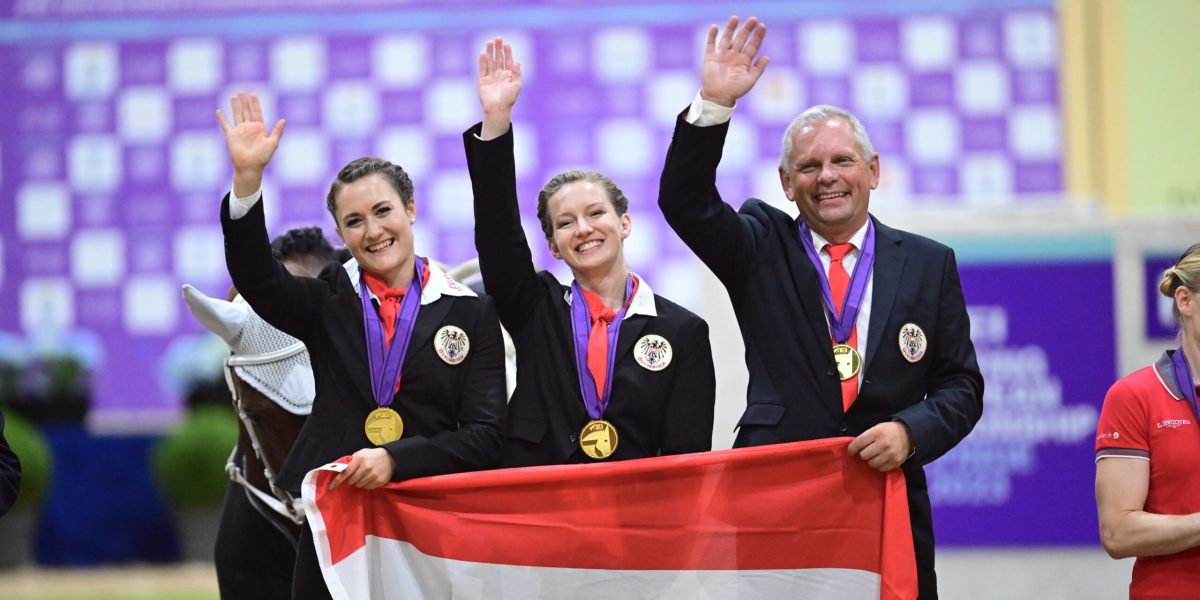 EM / WM FLYINGE 2023 Eva NAGILLER Romana HINTNER70 IDEFIX 25Klaus HAIDACHER (AUT)