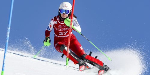 ARE,SWEDEN,15.MAR.26 - ALPINE SKIING - FIS World Cup, slalom, ladies. Image shows Natalie Falch (AUT). Photo: GEPA pictures/ Harald Steiner