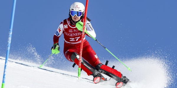 ARE,SWEDEN,15.MAR.26 - ALPINE SKIING - FIS World Cup, slalom, ladies. Image shows Natalie Falch (AUT). Photo: GEPA pictures/ Harald Steiner