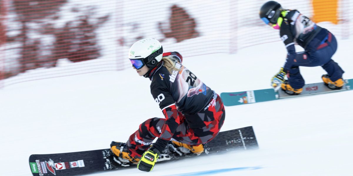 FIS Snowboard World Cup – Cortina d’Ampezzo ITA – PGS FIS Snowboard World Cup - Cortina d'Ampezzo ITA - PGS - SCHOEFFMANN Sabine AUT © Miha Matavz/FIS