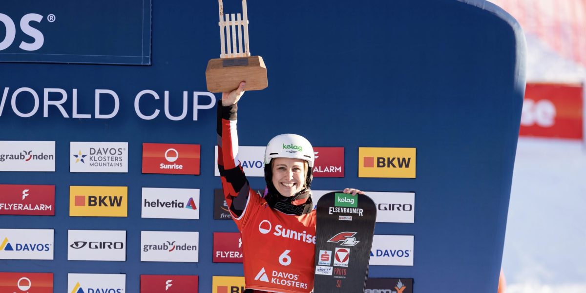FIS Snowboard World Cup – Davos SUI – PSL FIS Snowboard World Cup - Davos SUI - PSL - SCHOEFFMANN Sabine AUT © Miha Matavz/FIS