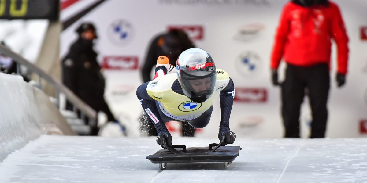 SKELETON – IBSF WC Innsbruck Igls INNSBRUCK,AUSTRIA,11.DEC.20 - SKELETON - IBSF World Cup, ladies. Image shows Janine Flock (AUT). Photo: GEPA pictures/ Simona Donko