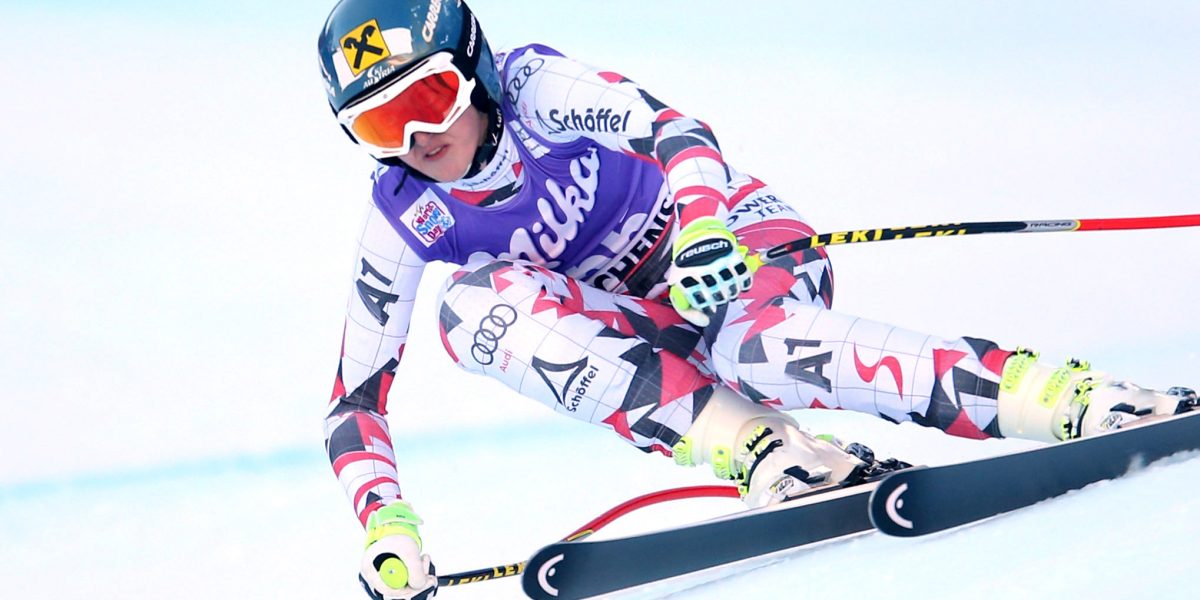 ALPINE SKIING – FIS WC Zauchensee ALTENMARKT,AUSTRIA,07.JAN.16 - ALPINE SKIING - FIS World Cup, Zauchensee, downhill training, ladies. Image shows Nina Ortlieb (AUT). Photo: GEPA pictures/ Andreas Pranter
