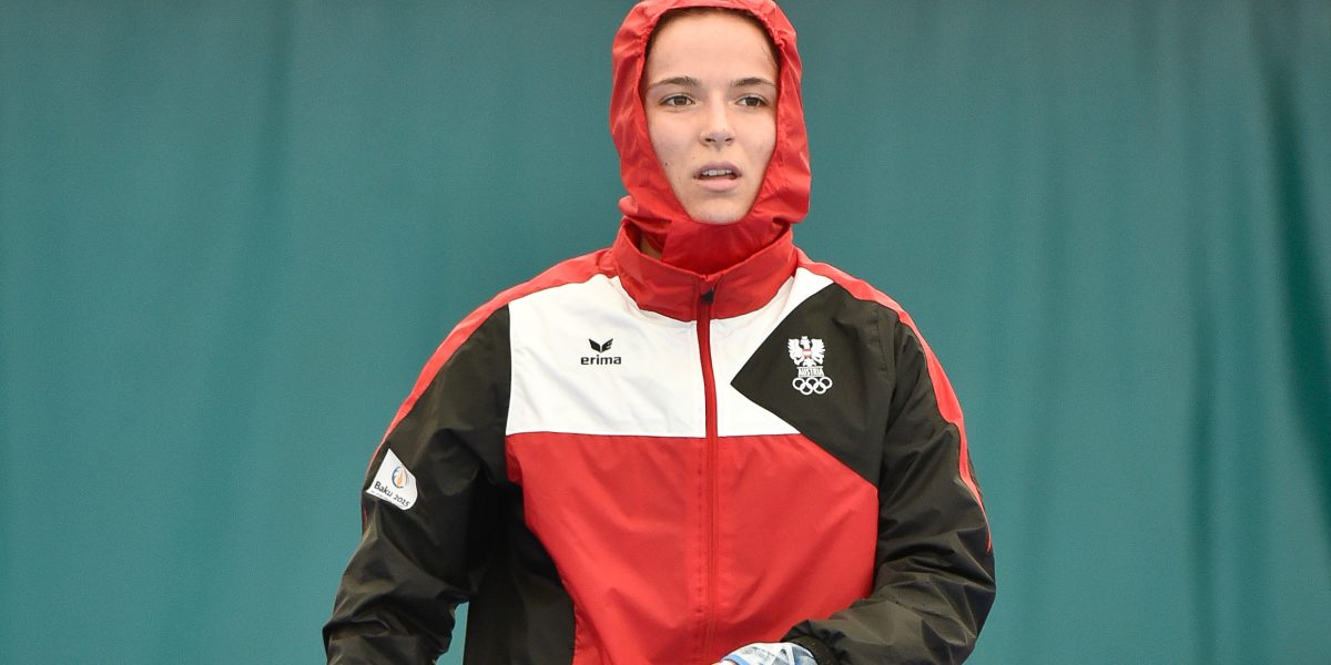 European Games Baku, preview BAKU,AZERBAIJAN,11.JUN.15 - European Games Baku, preview. Image shows Martina Kuenz (AUT). Photo: GEPA pictures/ Martin Hoermandinger