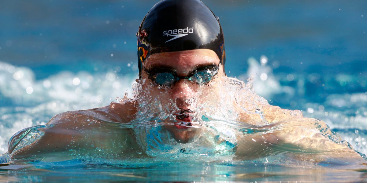SWIMMING – AUT-Championships SANKT POELTEN,AUSTRIA,03.AUG.14 - SWIMMING - Austrian Championships, 50m breaststroke men. Image shows Bernhard Reitshammer (AUT). Photo: GEPA pictures/ Josef Bollwein