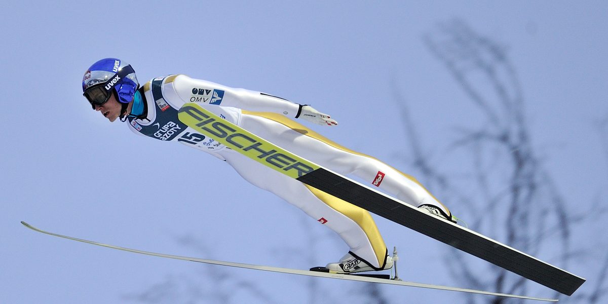 WISLA,POLAND,15.JAN.17 - NORDIC SKIING, SKI JUMPING - FIS World Cup, large hill, men. Image shows Gregor Schlierenzauer (AUT). Photo: GEPA pictures/ Wrofoto/ Piotr Hawalej - ATTENTION - NO USAGE RIGHTS FOR POLISH CLIENTS.
