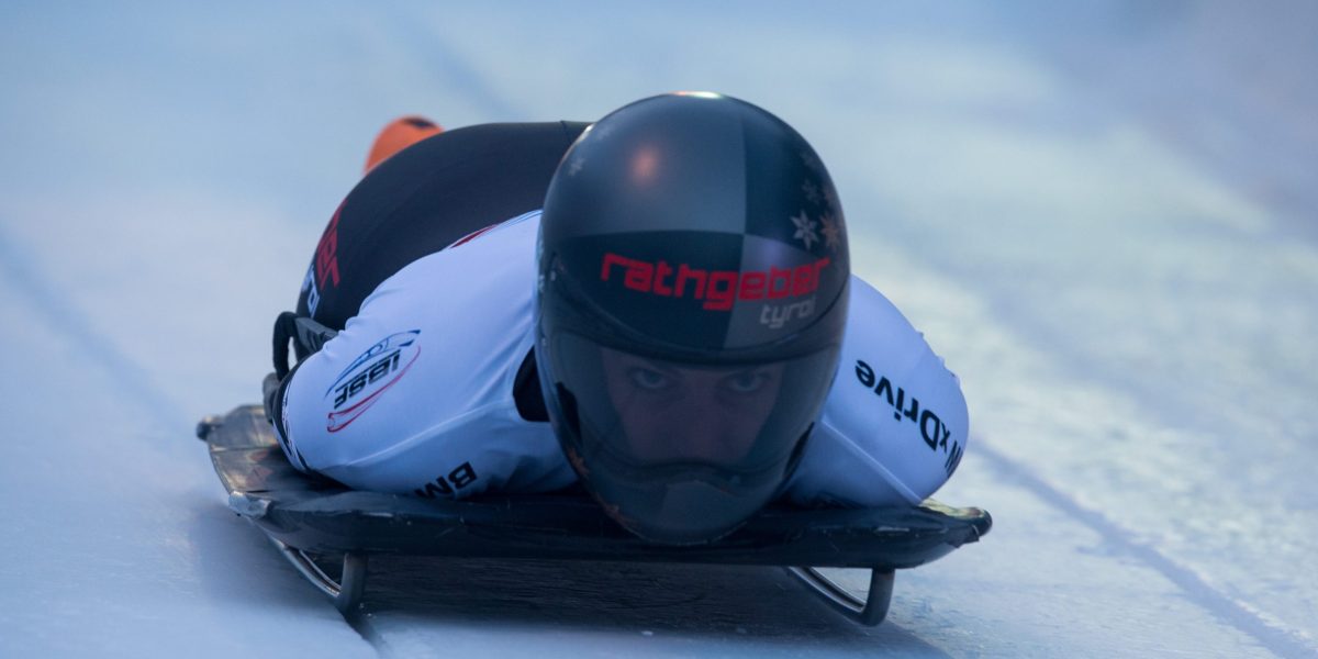 SKELETON – IBSF EC/WC Innsbruck-Igls INNSBRUCK,AUSTRIA,15.DEC.17 - SKELETON - IBSF World Cup, European Championships, ladies. Image shows Janine Flock (AUT). Photo: GEPA pictures/ Hans Osterauer