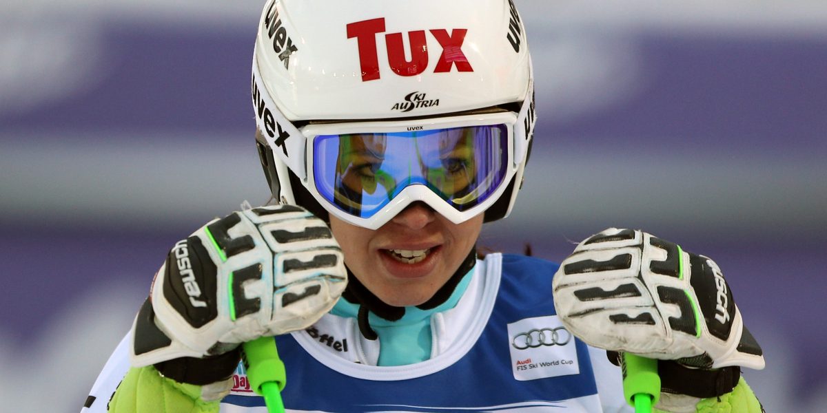 ALPINE SKIING – FIS WC Aare AARE,SWEDEN,12.DEC.15 - ALPINE SKIING - FIS World Cup, giant slalom, ladies. Image shows Stephanie Brunner (AUT). Photo: GEPA pictures/ Thomas Bachun