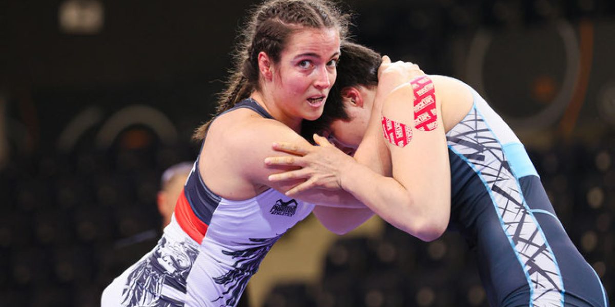Martina Kuenz Ringen Martina Kuenz holt Silber