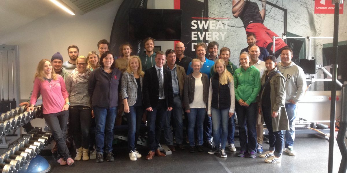 Trainer Team ICG 2016 Innsbruck IImade Foto: Kick Off Meeting mit Hr. VBGM Kaufmann und Hr. AV Niescher samt TrainerInnen-Team der Innsbrucker Vereine im Campus Sport Tirol Innsbruck Olympiazentrum